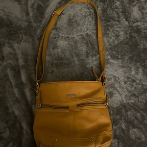 Yellow vintage Rosetti purse